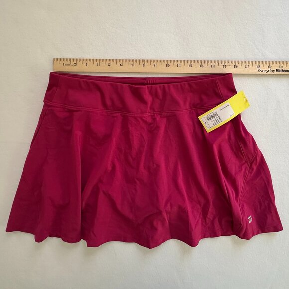 All in Motion Tennis Running Skort Cranberry Pink Womens Size L NWT - Picture 5 of 10